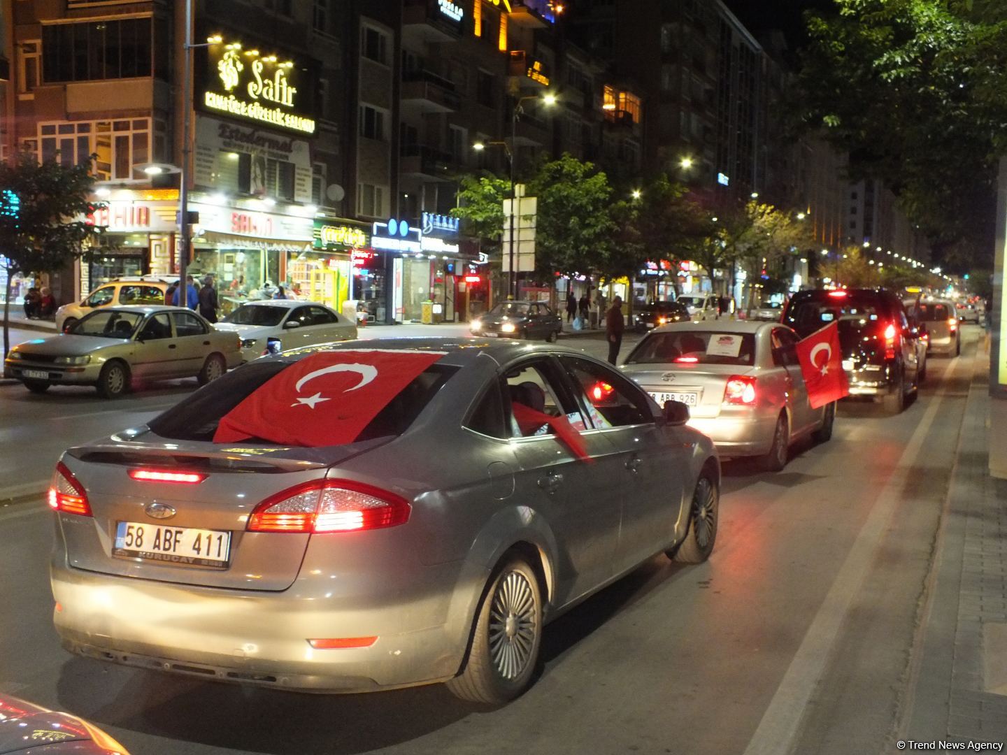 Rally held in Turkey in support of Azerbaijan (PHOTO)