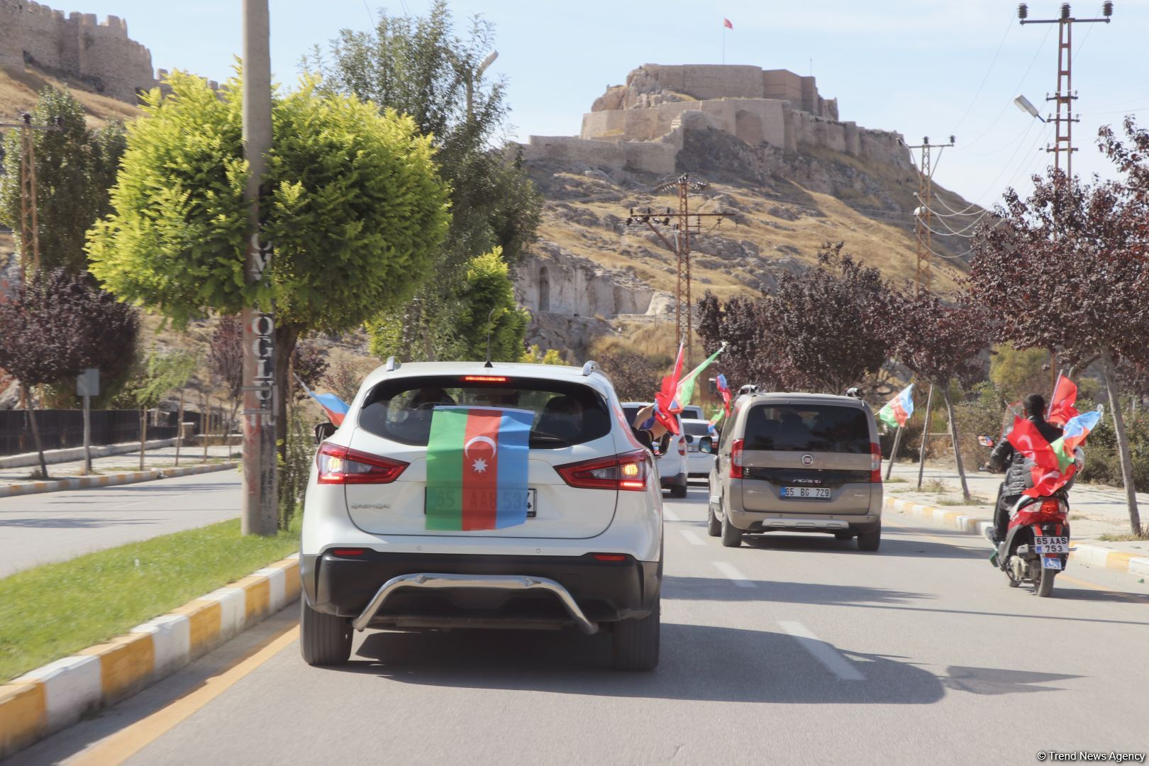 Rally held in Turkey in support of Azerbaijan (PHOTO)