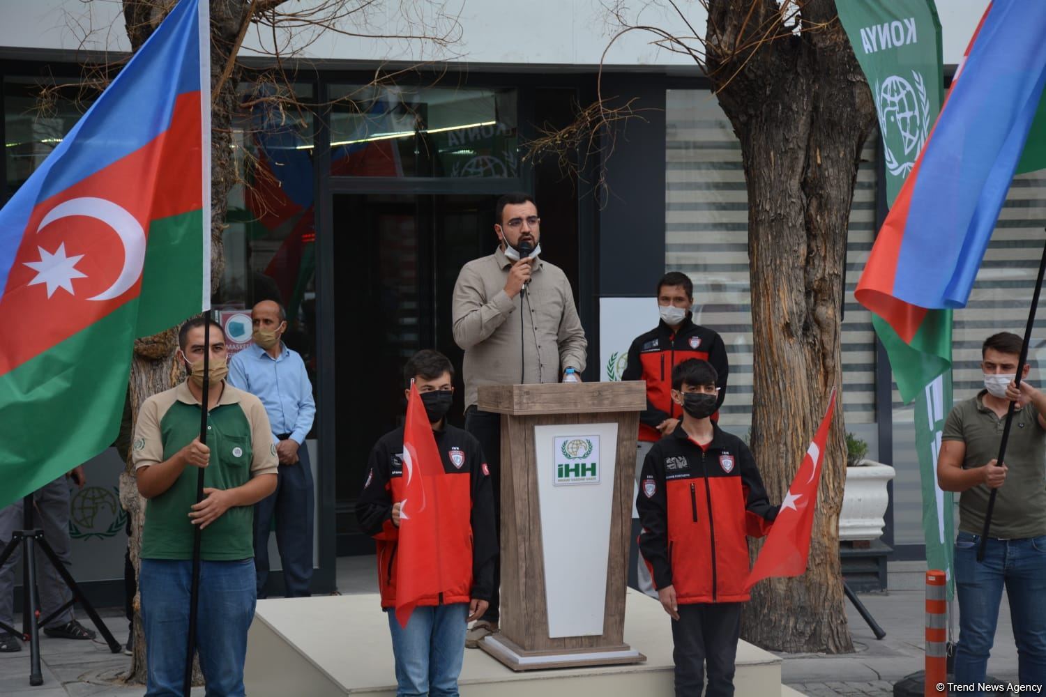 Rally held in Turkey in support of Azerbaijan (PHOTO)