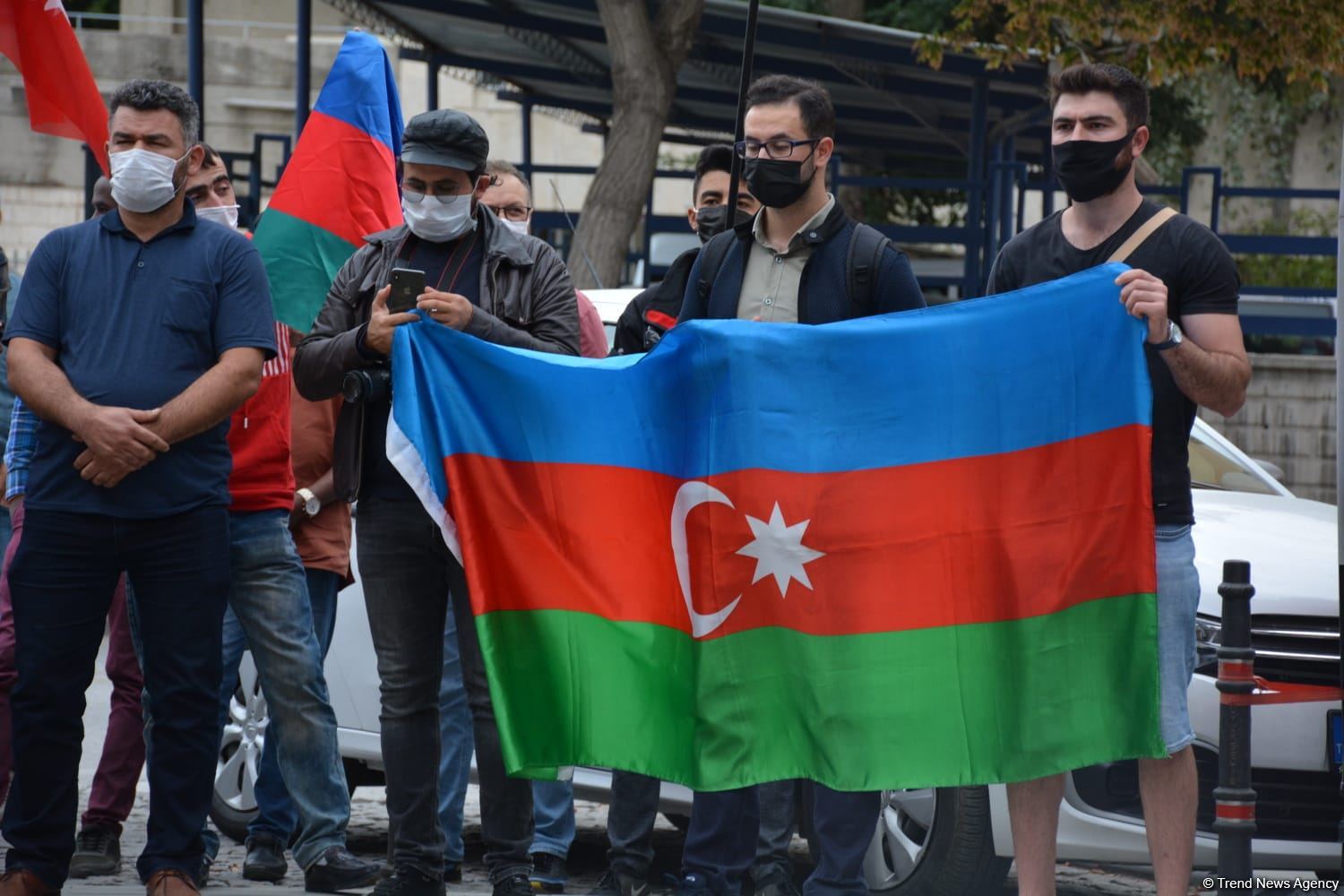 Rally held in Turkey in support of Azerbaijan (PHOTO)