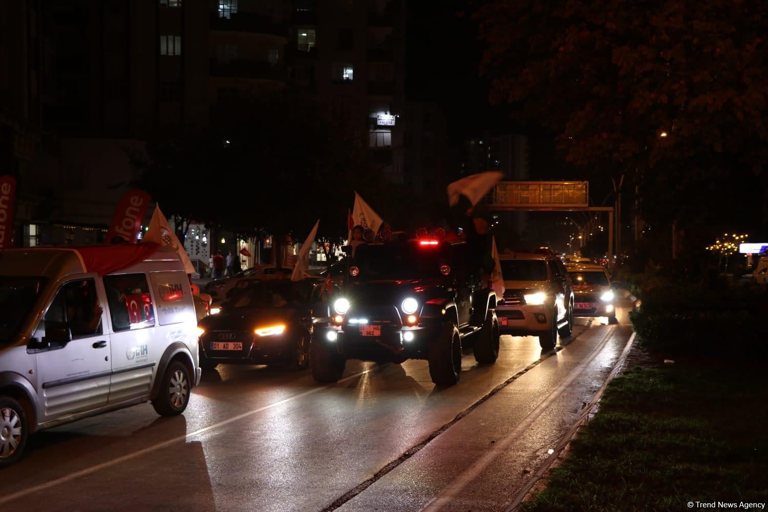 Rally held in Turkey in support of Azerbaijan (PHOTO)