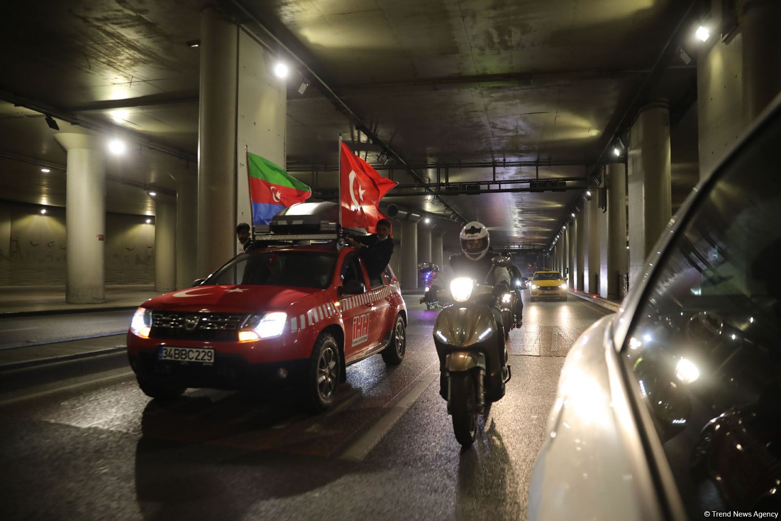 Rally held in Turkey in support of Azerbaijan (PHOTO)