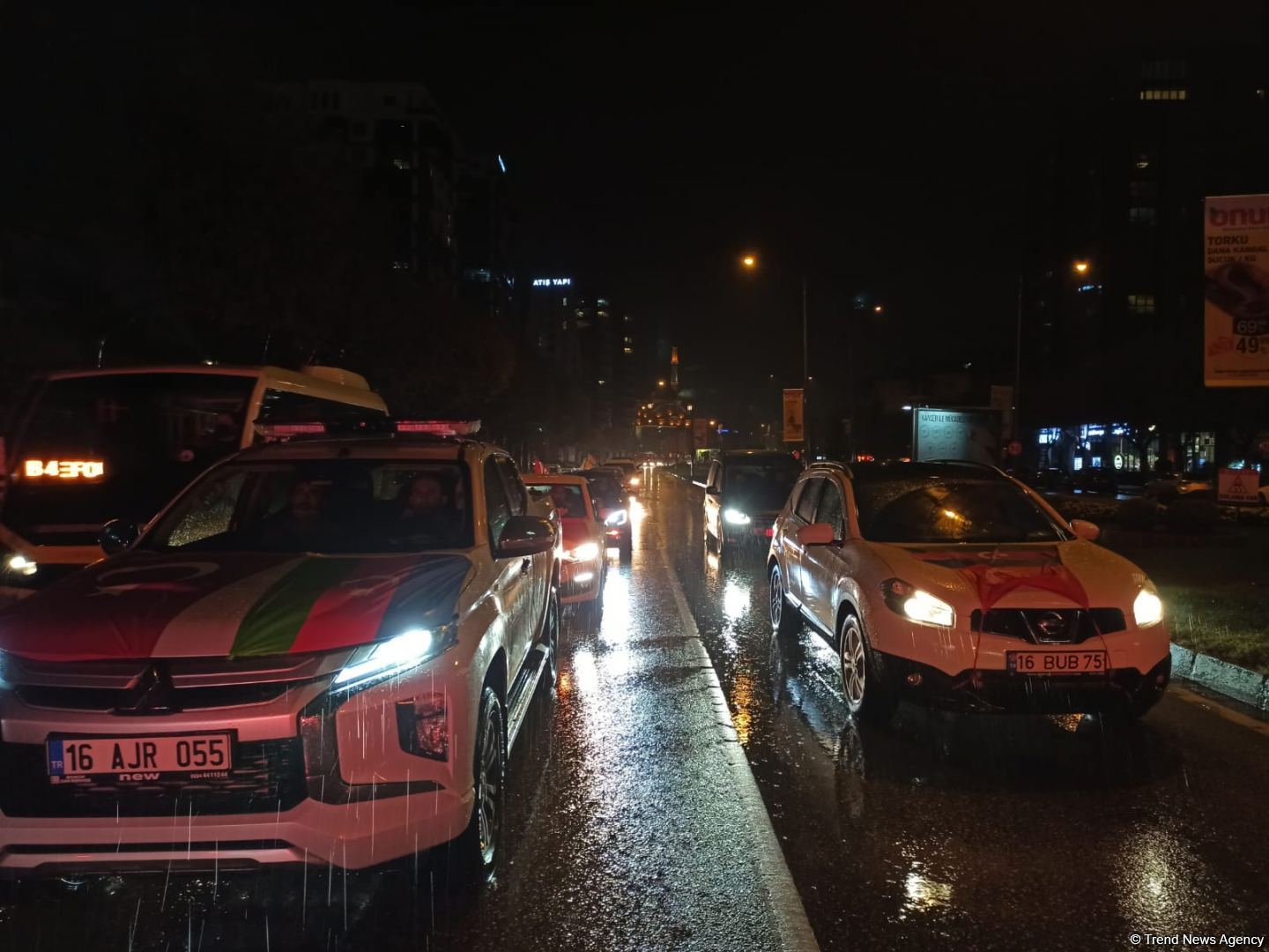 Rally held in Turkey in support of Azerbaijan (PHOTO)