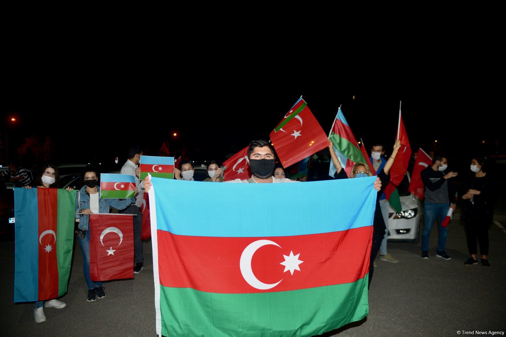 Rally held in Turkey in support of Azerbaijan (PHOTO)