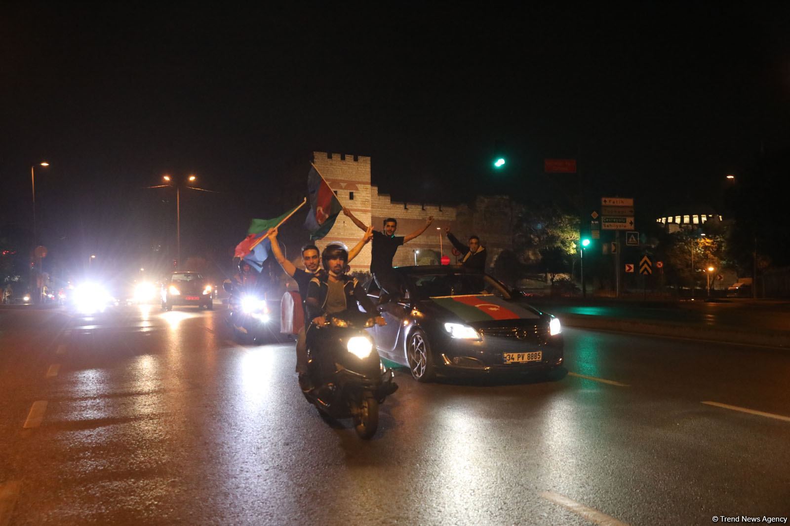 Rally held in Turkey in support of Azerbaijan (PHOTO)