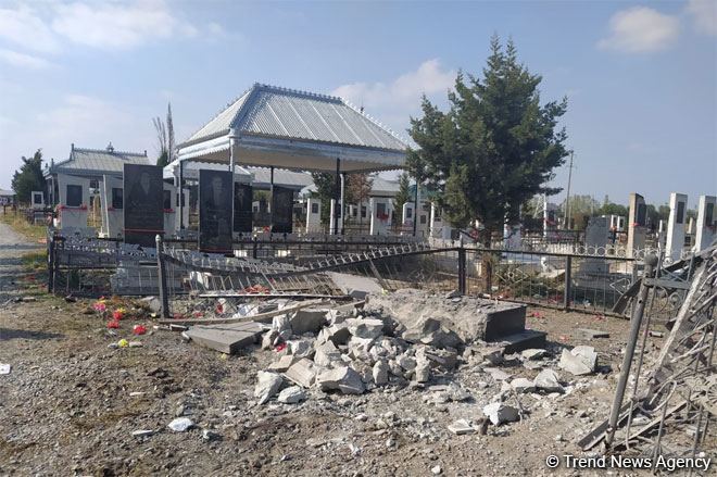 Death toll as result of deliberate shelling of cemetery in Azerbaijan’s Tartar by Armenia increases (PHOTO)