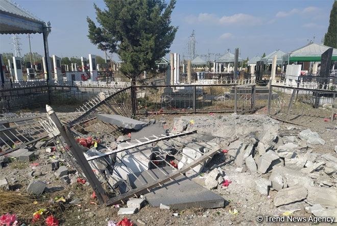 Death toll as result of deliberate shelling of cemetery in Azerbaijan’s Tartar by Armenia increases (PHOTO)