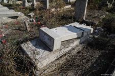 Armenian Armed Forces deliberately bombard cemetery in Azerbaijan's Aghdam (PHOTO)