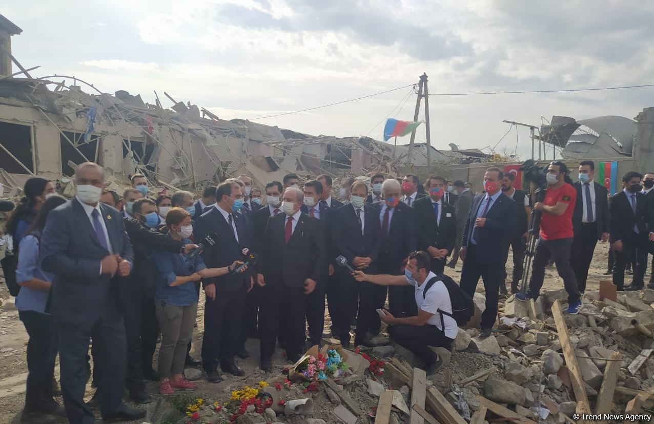 Speaker of Turkish Grand National Assembly visits Azerbaijan’s Ganja (PHOTO/VIDEO)