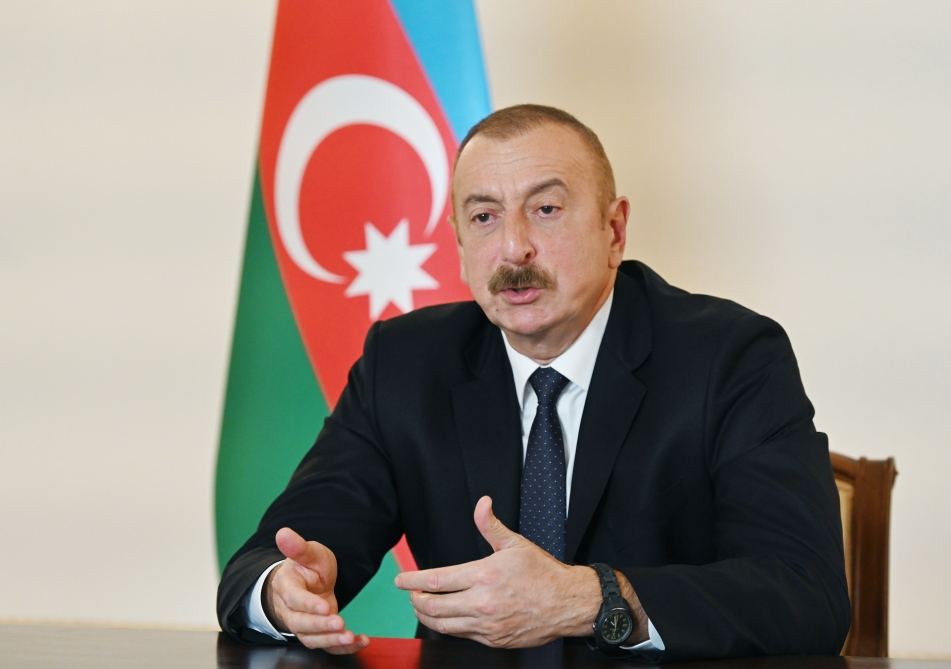 Azerbaijani president gives interview to Le Figaro newspaper (PHOTO/VIDEO)