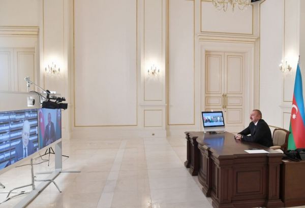 Chronicles of Victory (26.10.20): President Ilham Aliyev interviewed by Italian Rai 1 TV channel (PHOTO/VIDEO)