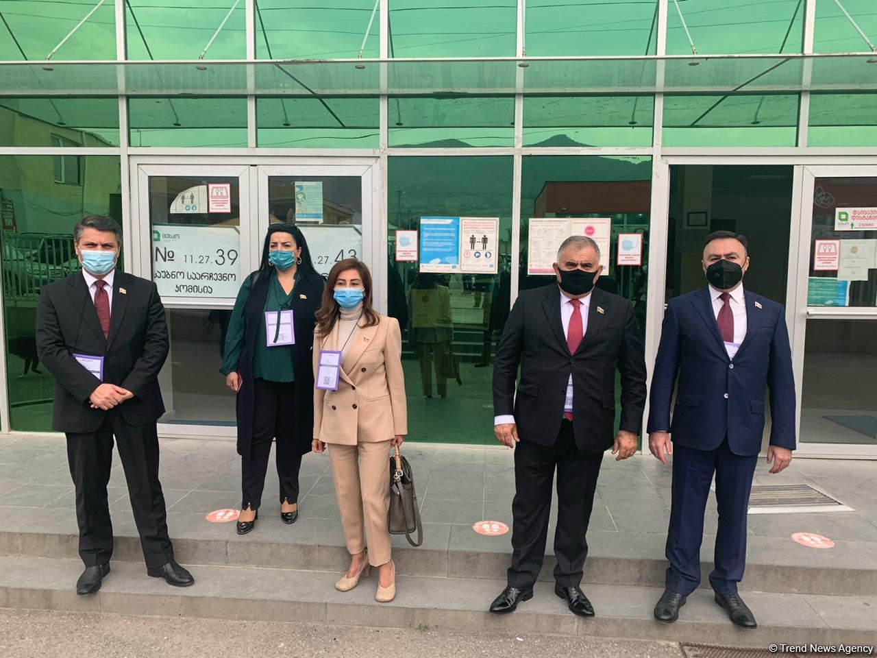 Voting in parliamentary elections in Georgia continues normally - Arzu Nagiyev (PHOTO)