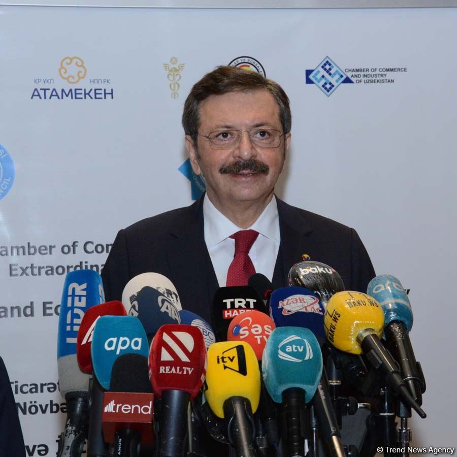 Turkish delegation in Baku to support Azerbaijan - TOBB (PHOTO)