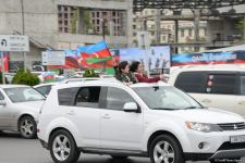 Victory joy in Baku, population celebrates liberation of Shusha with great enthusiasm (PHOTO/VIDEO)