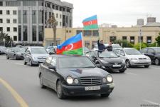 Victory joy in Baku, population celebrates liberation of Shusha with great enthusiasm (PHOTO/VIDEO)