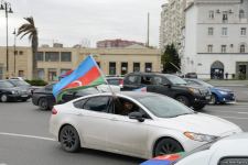 Victory joy in Baku, population celebrates liberation of Shusha with great enthusiasm (PHOTO/VIDEO)