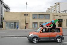 Victory joy in Baku, population celebrates liberation of Shusha with great enthusiasm (PHOTO/VIDEO)