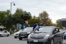 Victory joy in Baku, population celebrates liberation of Shusha with great enthusiasm (PHOTO/VIDEO)
