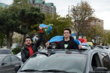 Victory joy in Baku, population celebrates liberation of Shusha with great enthusiasm (PHOTO/VIDEO)
