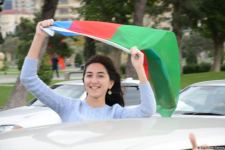 Victory joy in Baku, population celebrates liberation of Shusha with great enthusiasm (PHOTO/VIDEO)
