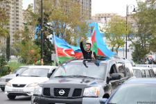 Victory joy in Baku, population celebrates liberation of Shusha with great enthusiasm (PHOTO/VIDEO)