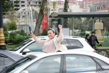 Victory joy in Baku, population celebrates liberation of Shusha with great enthusiasm (PHOTO/VIDEO)