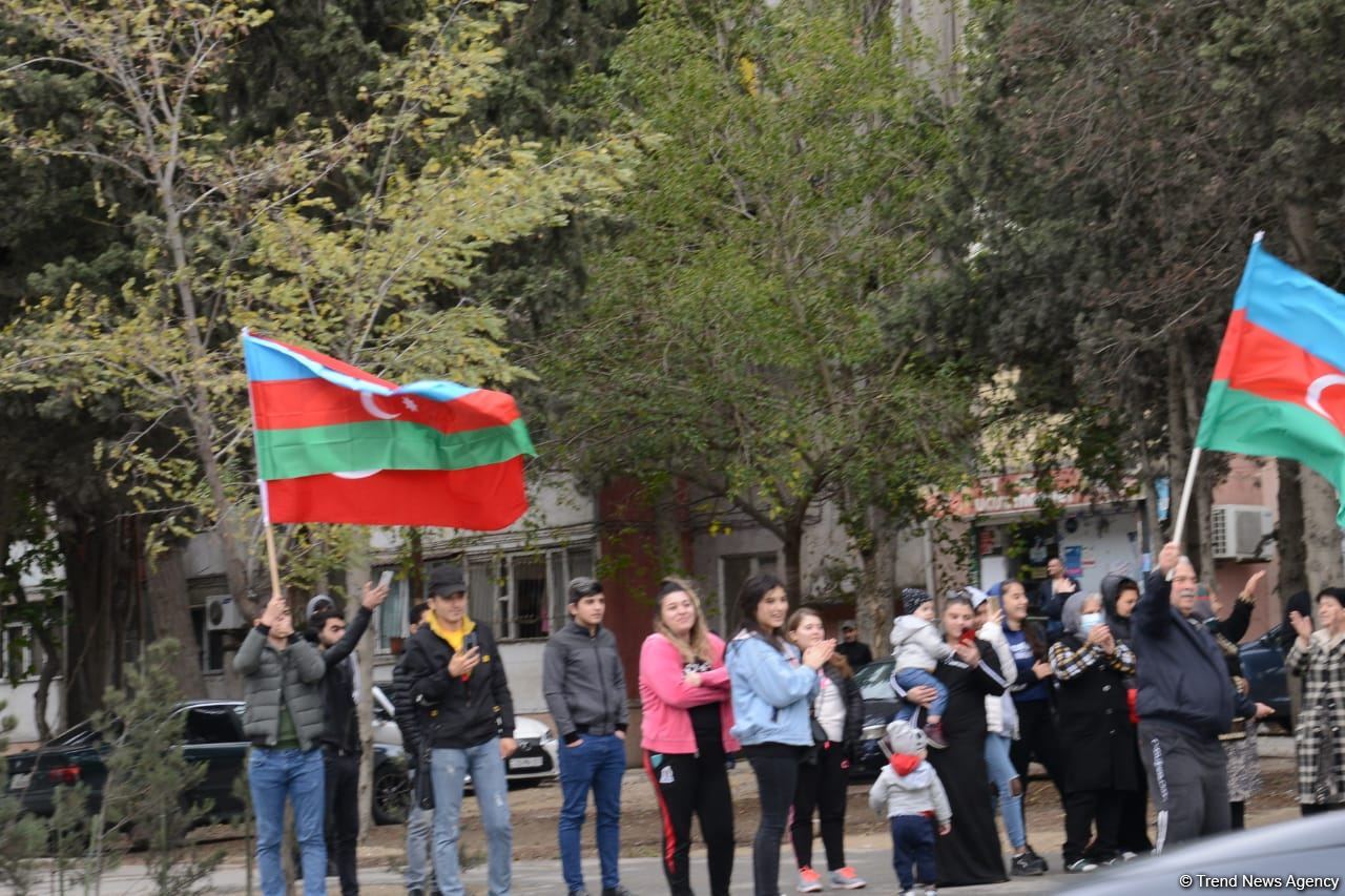 Victory joy in Baku, population celebrates liberation of Shusha with great enthusiasm (PHOTO/VIDEO)