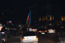 Baku residents celebrating victory in Karabakh war (PHOTO/VIDEO)