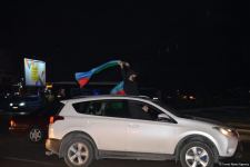 Baku residents celebrating victory in Karabakh war (PHOTO/VIDEO)
