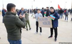 Azerbaijan celebrating victory, restoring historical justice (PHOTOS)