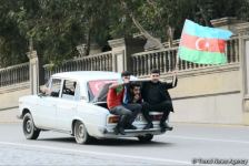 Azerbaijan celebrating victory, restoring historical justice (PHOTOS)
