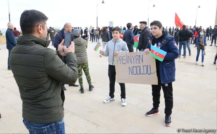 Azerbaijan celebrating victory, restoring historical justice (PHOTOS)