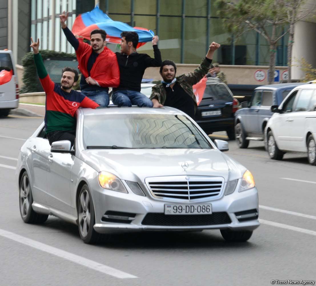 Azerbaijan celebrating victory, restoring historical justice (PHOTOS)