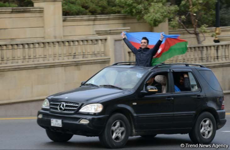 Azerbaijan celebrating victory, restoring historical justice (PHOTOS)
