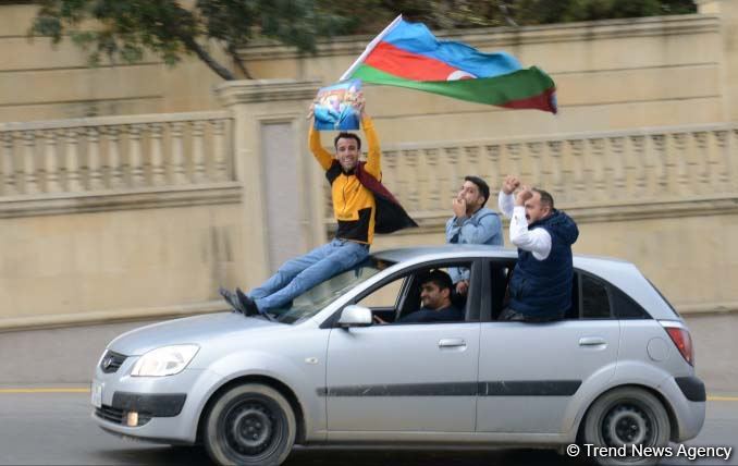 Azerbaijan celebrating victory, restoring historical justice (PHOTOS)
