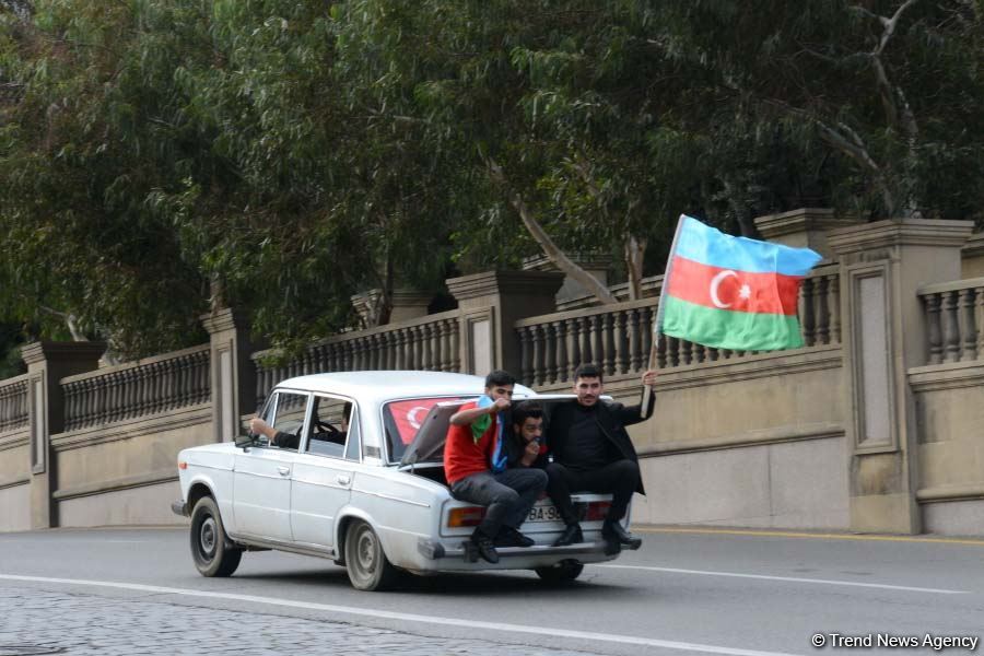 Azerbaijan celebrating victory, restoring historical justice (PHOTOS)