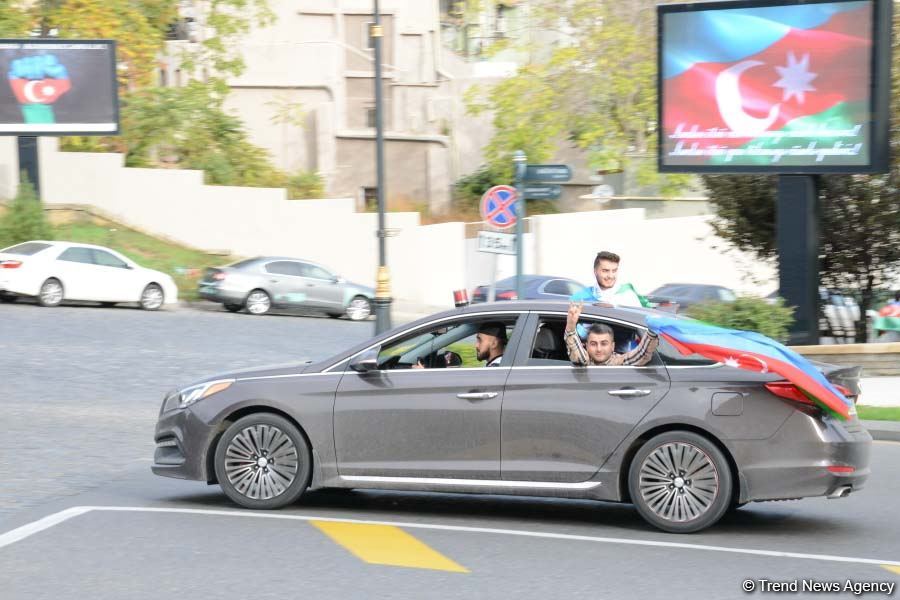 Azerbaijan celebrating victory, restoring historical justice (PHOTOS)