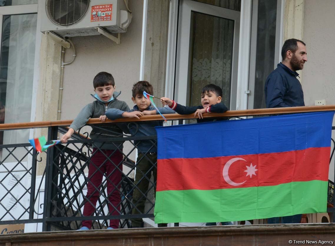 Azerbaijan celebrating victory, restoring historical justice (PHOTOS)