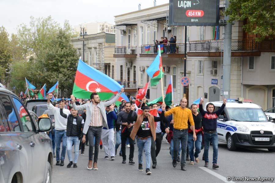 Azerbaijan celebrating victory, restoring historical justice (PHOTOS)