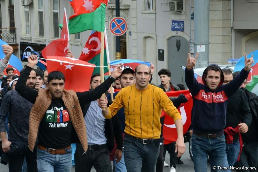 Azerbaijan celebrating victory, restoring historical justice (PHOTOS)