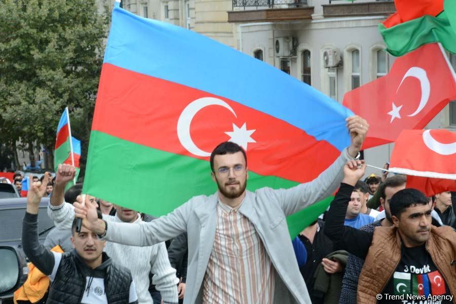 Azerbaijan celebrating victory, restoring historical justice (PHOTOS)