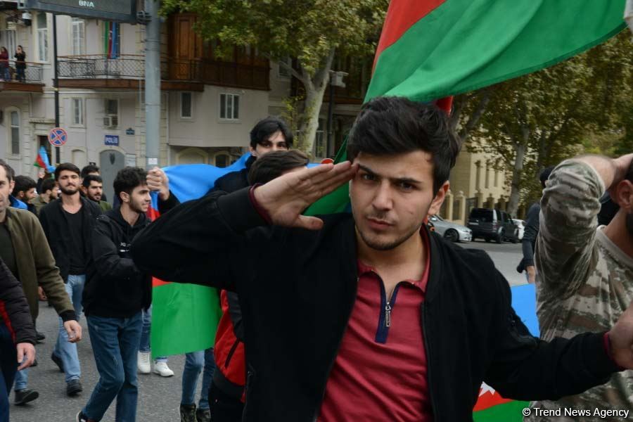 Azerbaijan celebrating victory, restoring historical justice (PHOTOS)