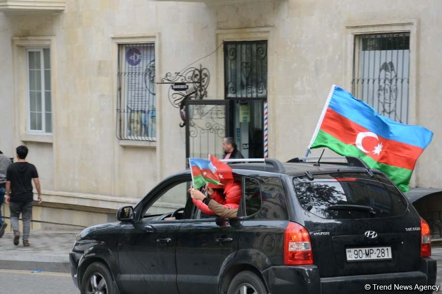 Azerbaijan celebrating victory, restoring historical justice (PHOTOS)