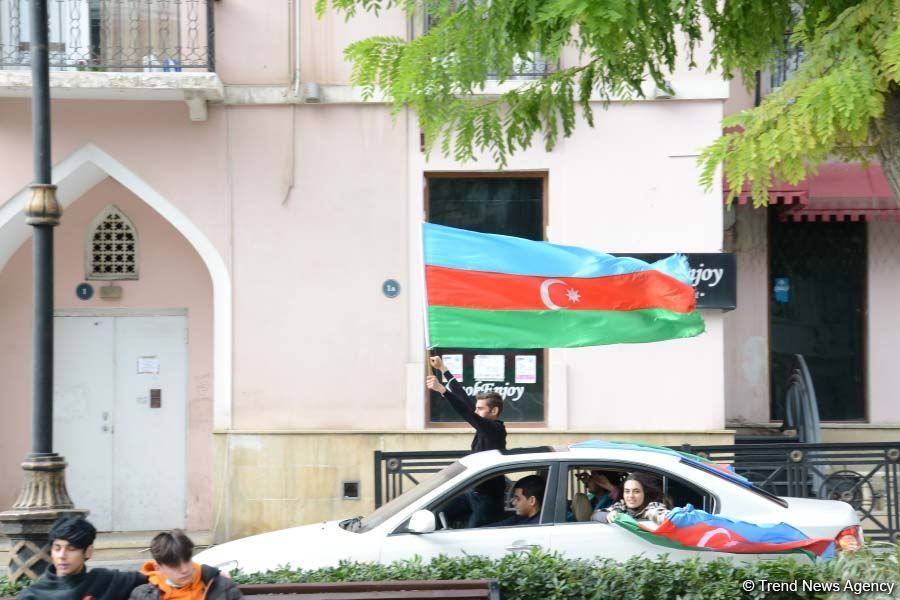 Azerbaijan celebrating victory, restoring historical justice (PHOTOS)