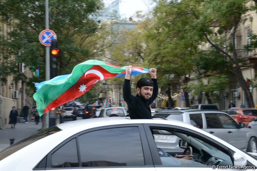 Azerbaijan celebrating victory, restoring historical justice (PHOTOS)