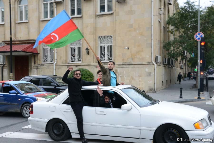 Azerbaijan celebrating victory, restoring historical justice (PHOTOS)
