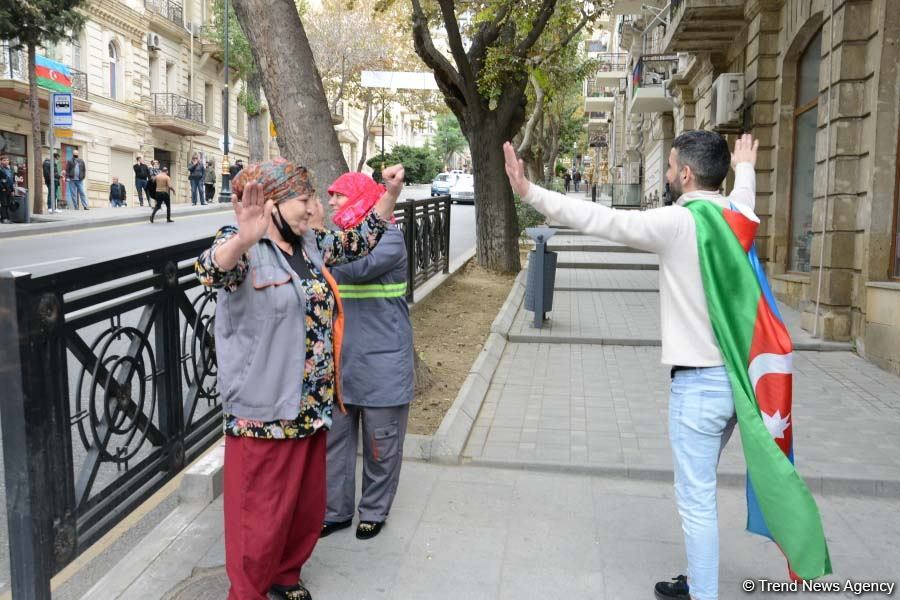 Azerbaijan celebrating victory, restoring historical justice (PHOTOS)