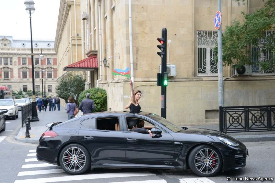 Azerbaijan celebrating victory, restoring historical justice (PHOTOS)