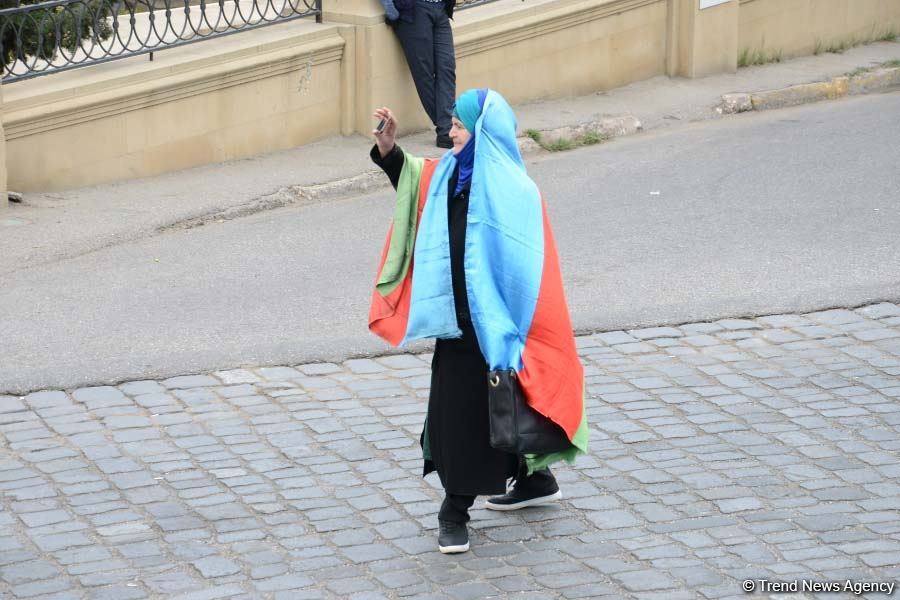 Azerbaijan celebrating victory, restoring historical justice (PHOTOS)