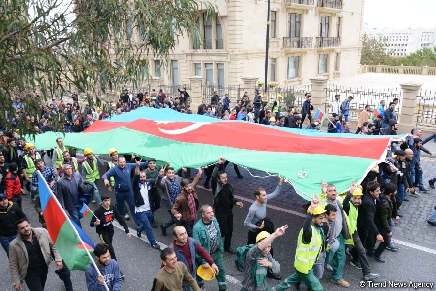 Azerbaijan celebrating victory, restoring historical justice (PHOTOS)